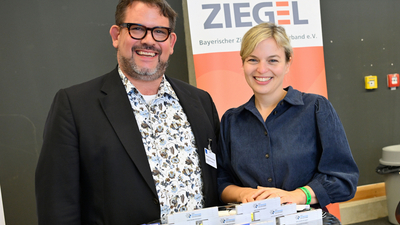 Fraktionsvorsitzende Katharina Schulze an unserem Stand
